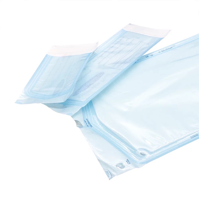 Sterilization pouch Medipack / medipouch / self sealing steril pouch plastik sterilisasi alat medis