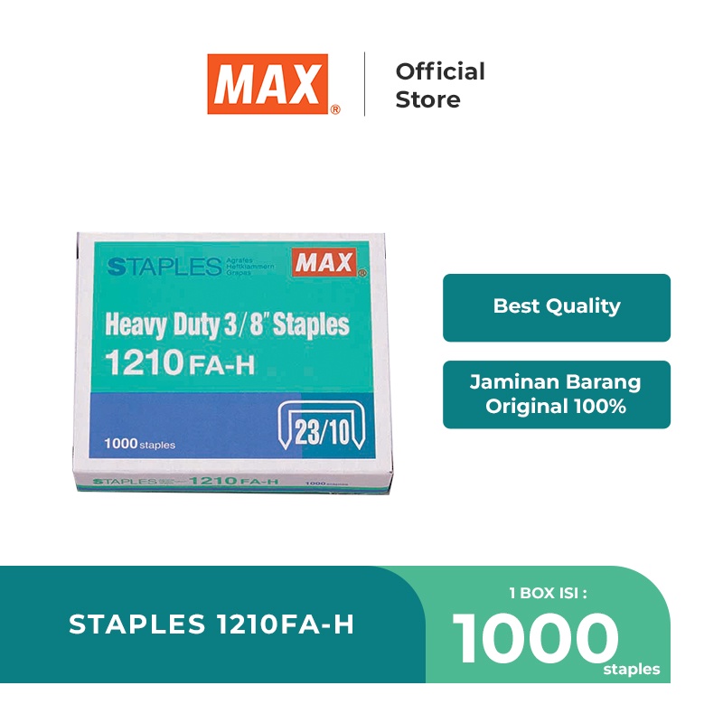 

MAX Staples No.1210FA-H