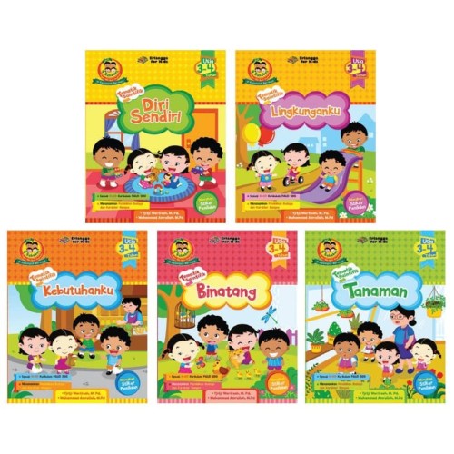 PAKET SERI 4SAHABAT TEMATIK SAINTIFIK DI KEL BERMAIN SMT.1