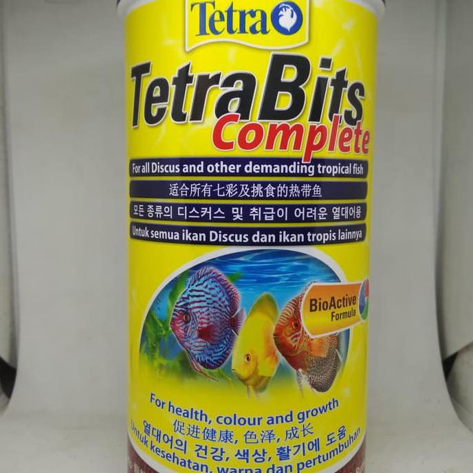 Makanan Ikan Discus Tetra Bits 300 Gr Tetrabits Perawatan Ikan Makanan Ikan Shopee Indonesia