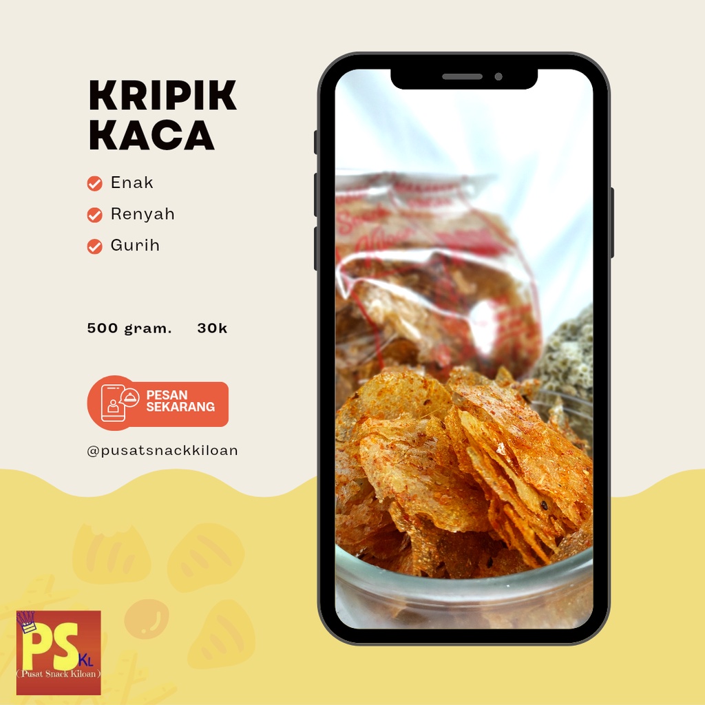 

KERIPIK KACA PEDAS | Kripik kaca | kripca | kripik kaca pedas daun jeruk