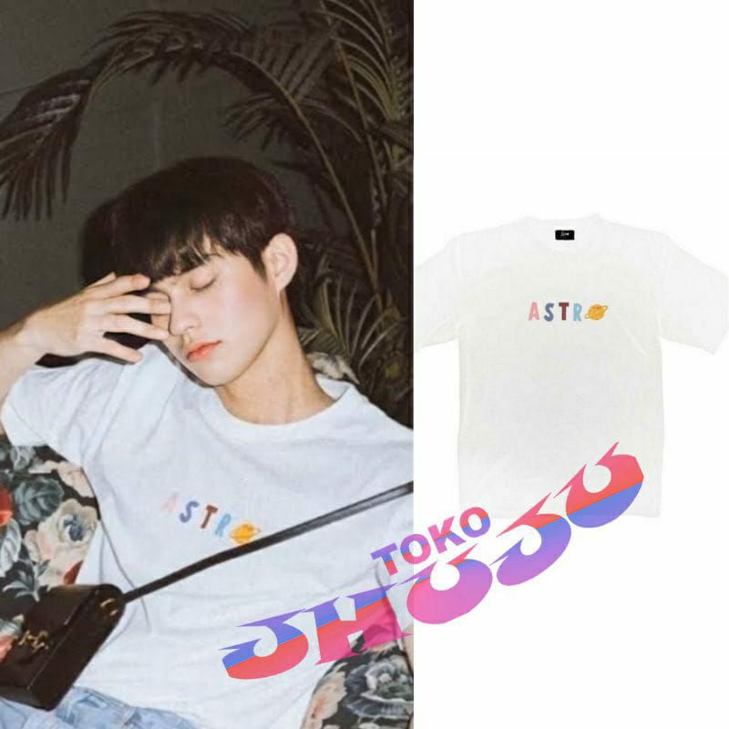 Bright Vachirawit Astro planet DTF print // Baju Kaos Astro katun combed 30s