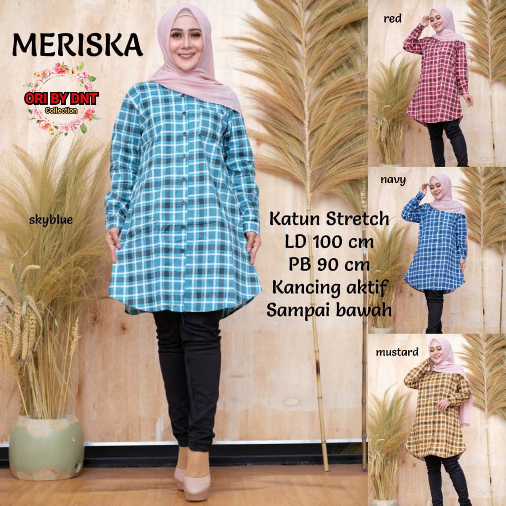 Dress Homi || Tunic Meriska || Dress Hijab Fashion || Dress Muslim