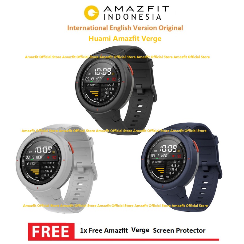 spek amazfit verge