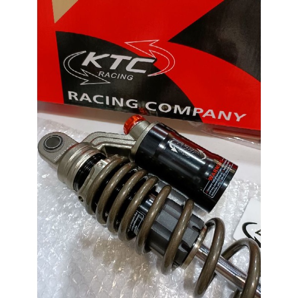 Shockbreaker Shock KTC XTREME BLACK SERIES GREY ORIGINAL rebound double klik 330mm Vario 125/150 BEAT SCOOPY