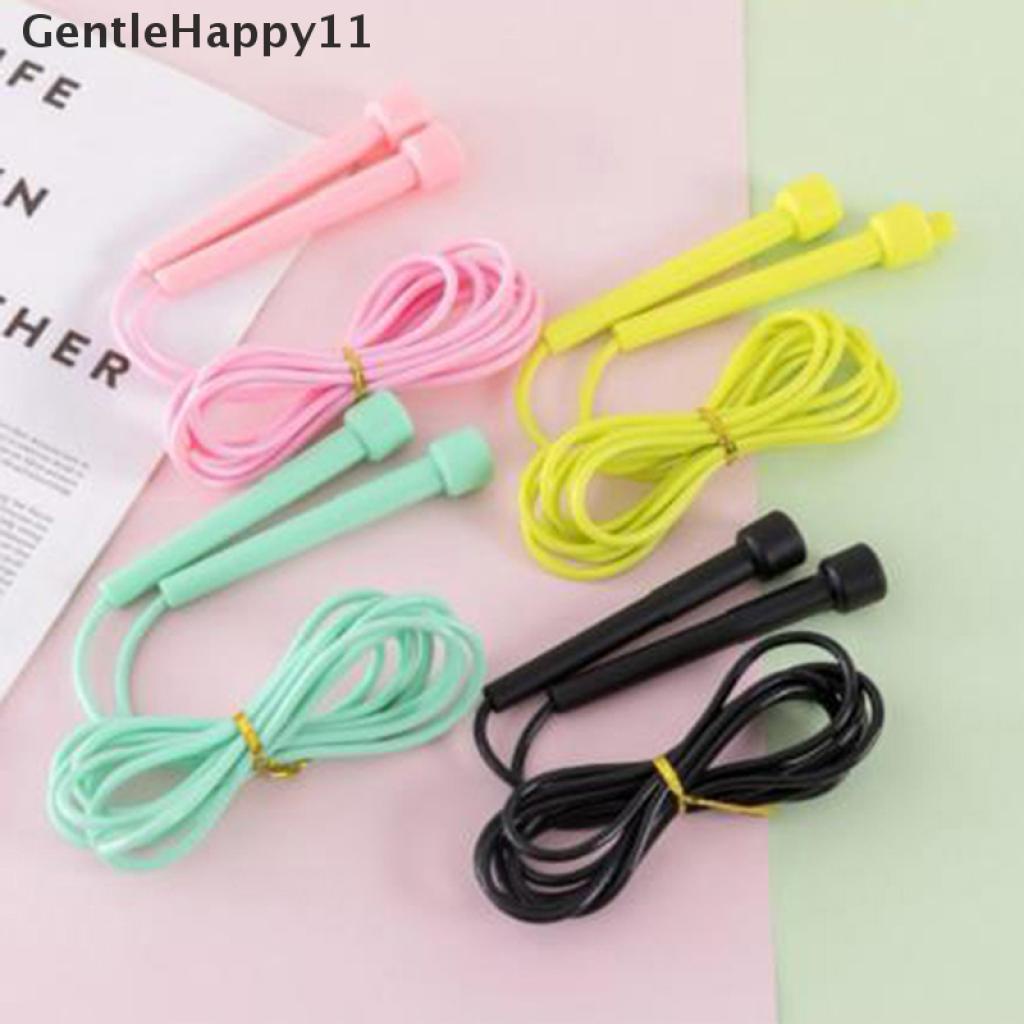 Gentlehappy 1Pc Speed Jump Rope Anak PVC Skipping Rope Adjustable Peralatan Fitness