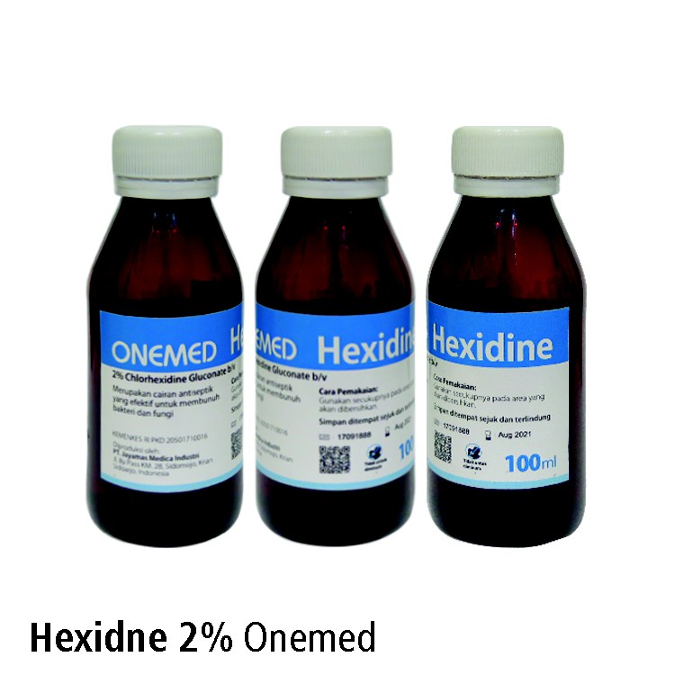 Cairan Dental Hexidine 2% 100ml Onemed Dental