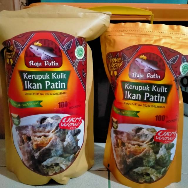 Kerupuk Kulit Ikan Patin