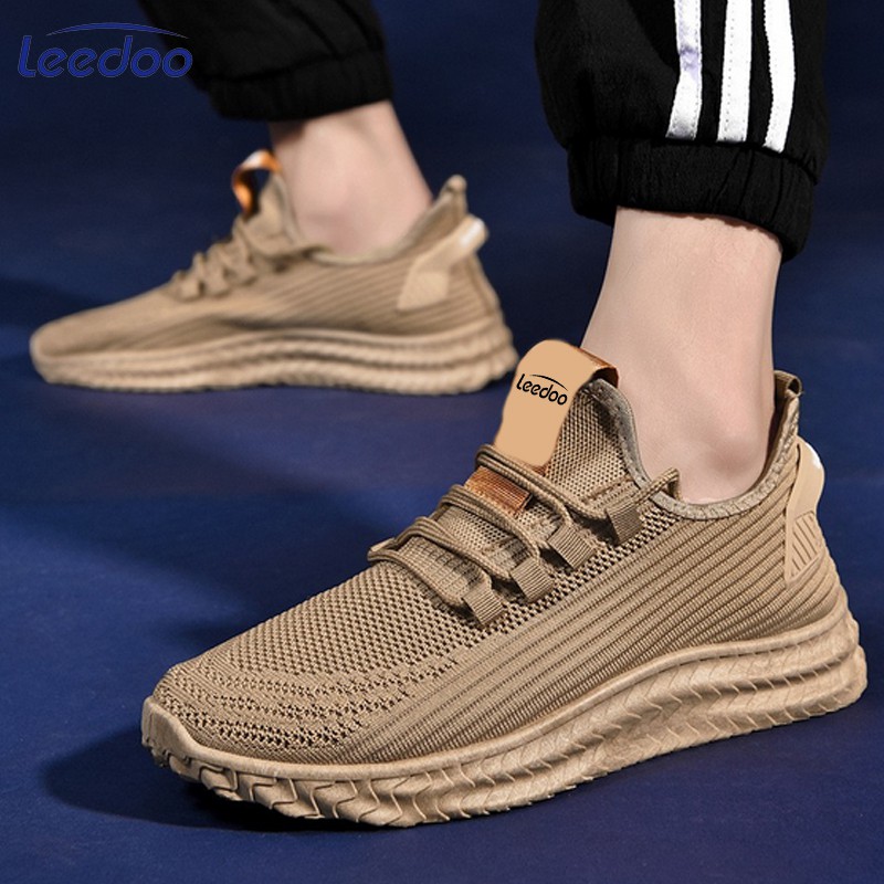 Leedoo Sepatu Pria Sneakers Casual Fashion Terbaru Sport Running Shoes MR109-2