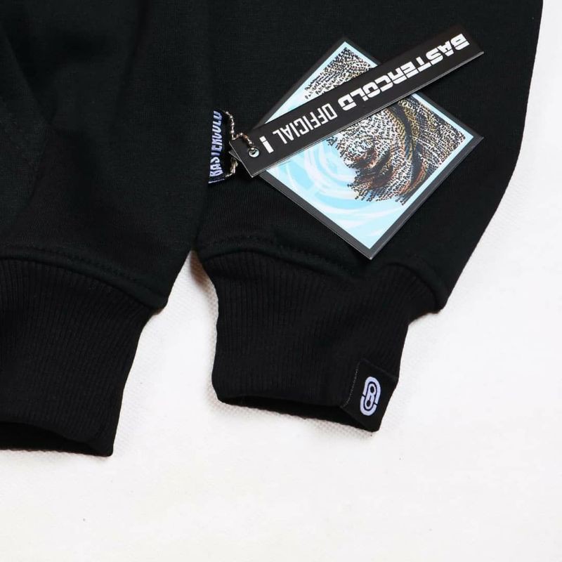 JAKET SWEATER HOODIE BSTR LOGO APLIKASI PROGRESS UNISEX PREMIUM QUALITY