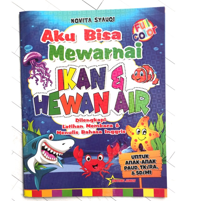 50 Gambar Hewan Air Untuk Anak Tk Gratis