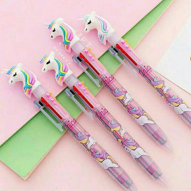 

Pulpen unicorn 6 warna A099