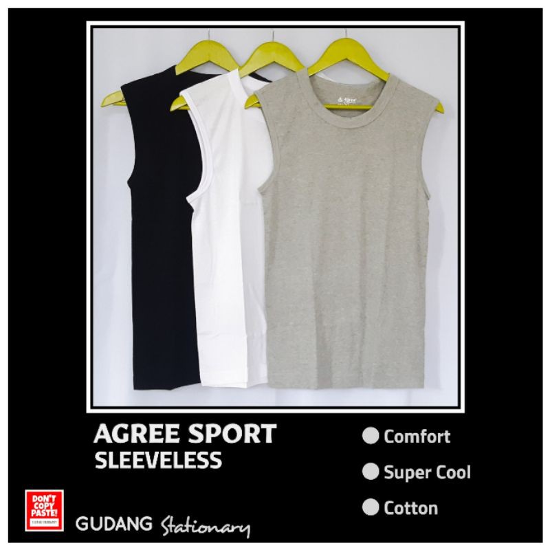 Sleeveless Shirt Mens AGREE SPORT