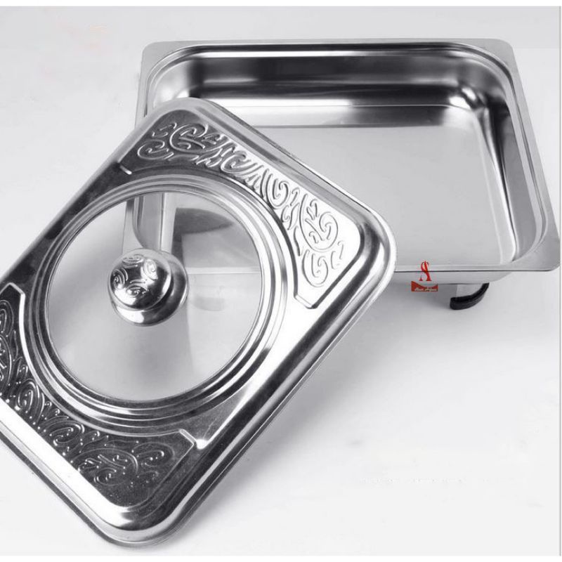 PANCI PRASMANAN / KOTAK MAKAN BUFFET / WADAH PRASMANAN STAINLESS