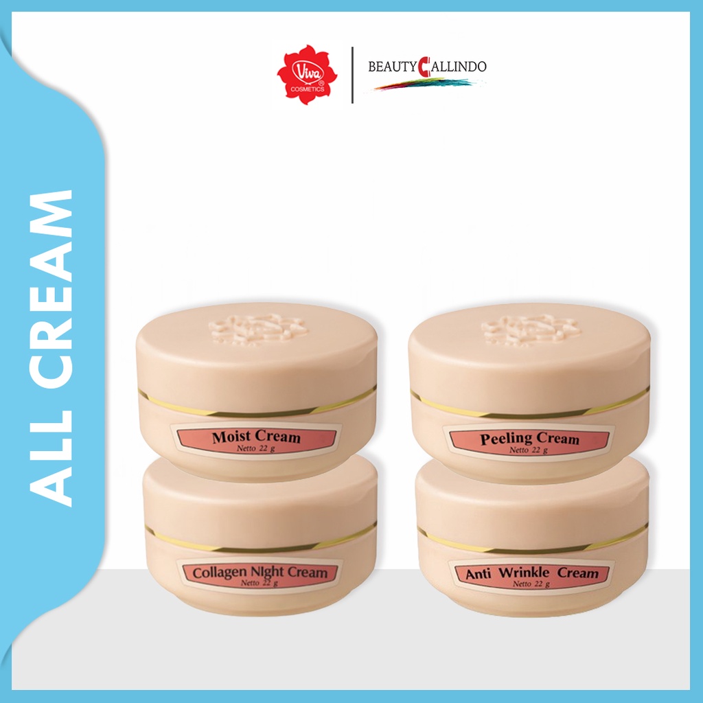 VIVA Anti Wrinkle Cream / Collagen Night Cream / Moist Cream