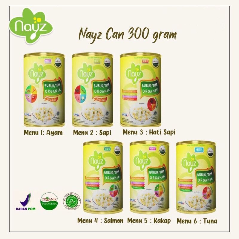 Nayz - Bubur Bayi Tim Organik 300gr