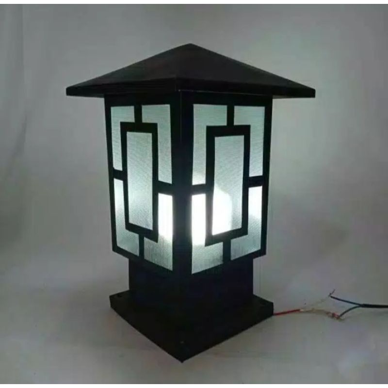 lampu hias pagar tembok