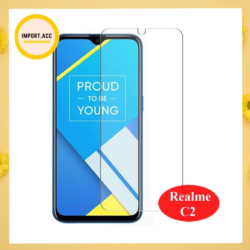 Tempered Glass Anti Gores Kaca Realme 2, 7 PRO, 2 PRO,  3, X2, 6i, U1, 5S [IMPORT]