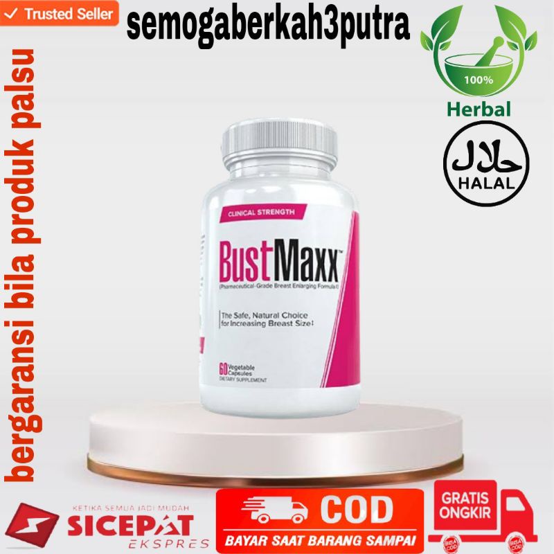 BustMaxx Bust Maxx Asli Obat Pembesar & Pengencang Payudara Secara Cepat Dan Ampuh