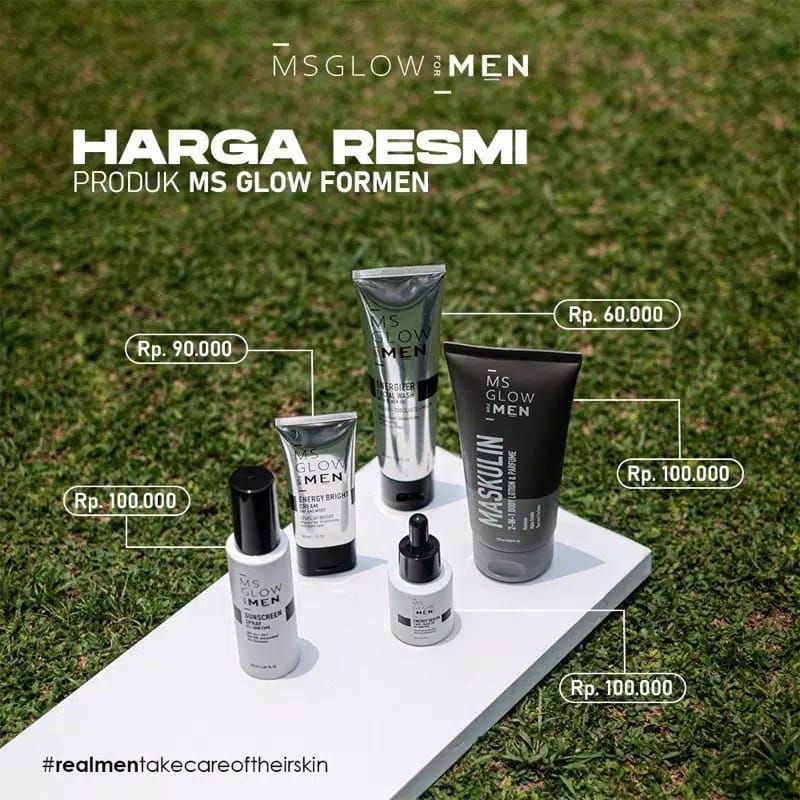 MS GLOW MEN (PAKET BASIC MS GLOW MEN)
