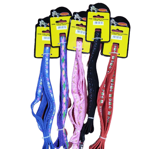 Tali Tuntun Anjing Kucing Rantai Hewan Collar Leash 1.2 meter
