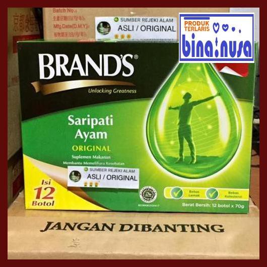 

W5Wt47- Brand Sari Pati Ayam / Brand Essence Of Chicken 12 Botol 56Edyr-