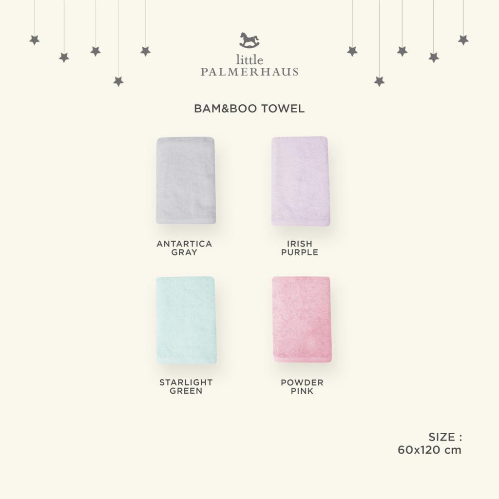 [NEW COLOUR] LITTLE PALMERHAUS 1pcs Handuk Bayi Dewasa Bam &amp; Boo Bamboo Towel ukuran besar BIGSIZE