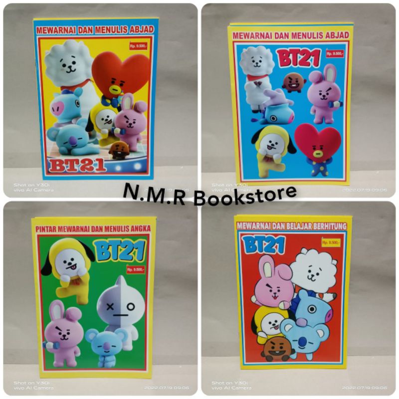 buku anak//buku mewarnai//bt21