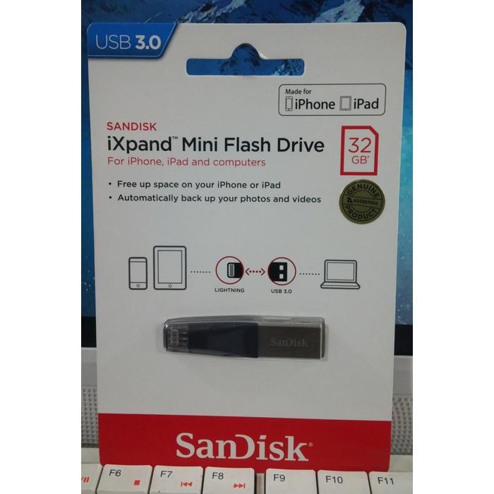 

ixpand flash drive - 32GB (OTG IPHONE)