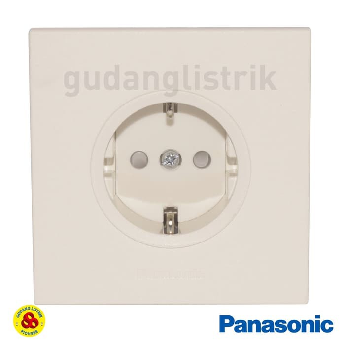 Panasonic Stop Kontak Arde CP 1G WESJP1121 Putih Style Series