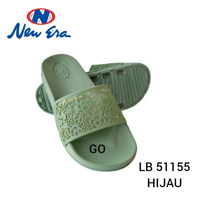 sogo NEW ERA LB E 51155 Sandal Selop Flat Wanita Sandal Slop Jelly Sendal Cewek