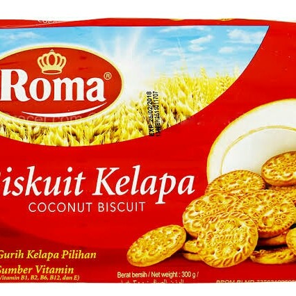 

Biskuit Roma Kelapa 300gr Termurah roti kering