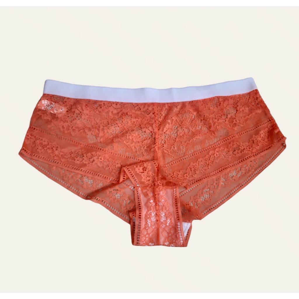 Panty (celana dalam) boxer Rheto color Orange band white