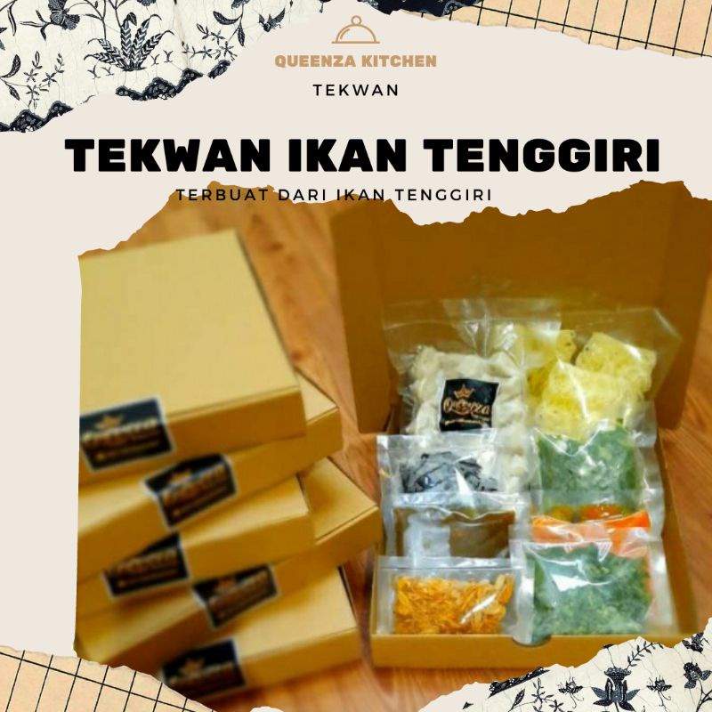 

TEKWAN QUEENZA ASLI IKAN TENGGIRI DIJAMIN INSYAALLAH ENAK (5 - 10 PORSI)