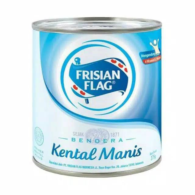 

Susu Bendera Frisian flag Kental Manis 370 gr
