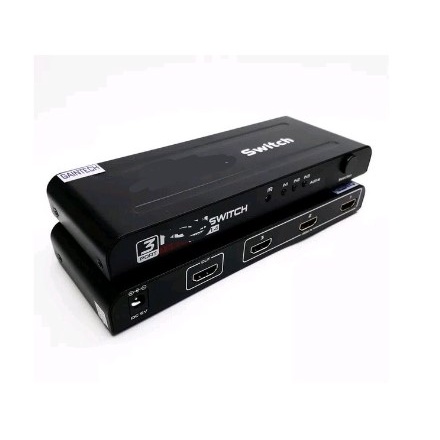 Hdtv switch gaintech 3 port 3x1 hd 1080p adaptor box Fj-Hd301 - Hdtv selection 3 in 1 output