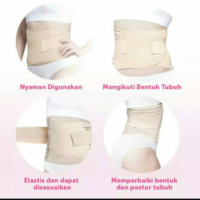 KORSET STAGEN BELT DOUBLE PEREKAT / KORSET PENGECIL PERUT BEST SELLER