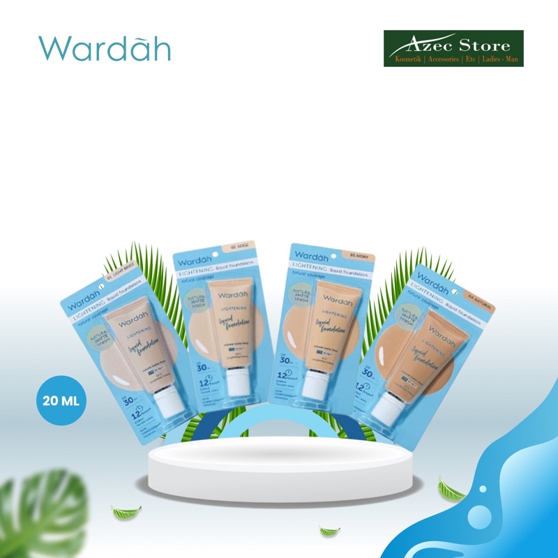 Wardah Lightening Liquid Foundation 25 ml