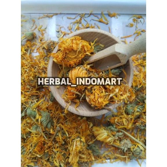 

Teh Herbal Marigold Tea / calendula 250gram
