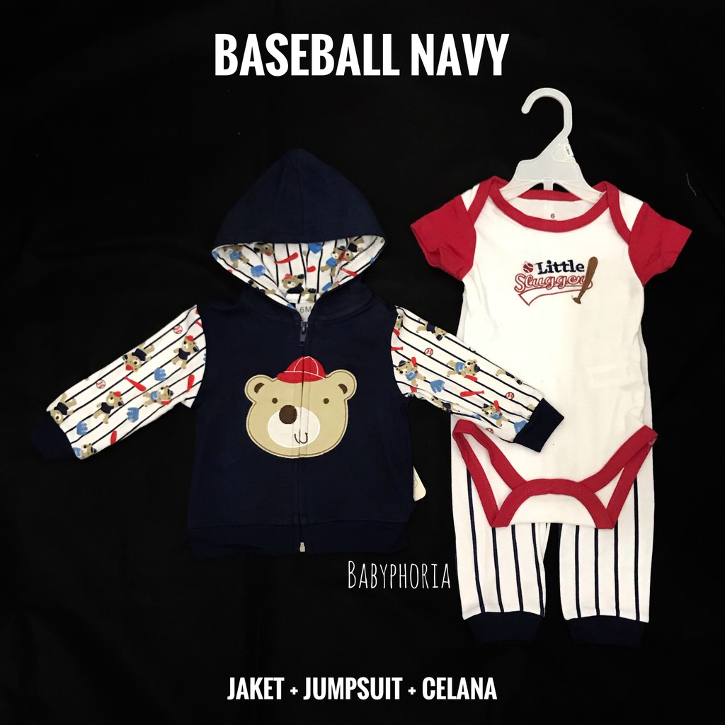 Setelan Bayi 5 in 1 CARTER Motif Banyak