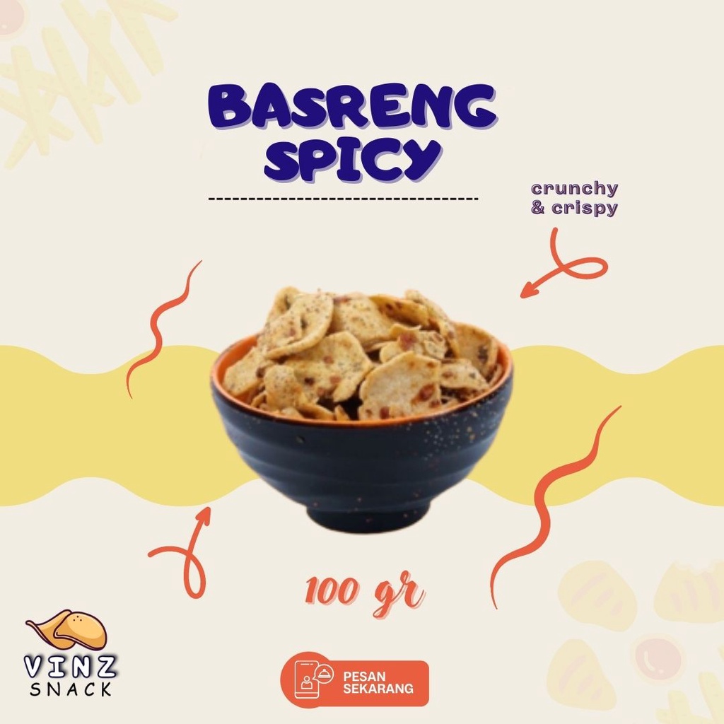 

Vinzsnack - Basreng Spicy 100gr