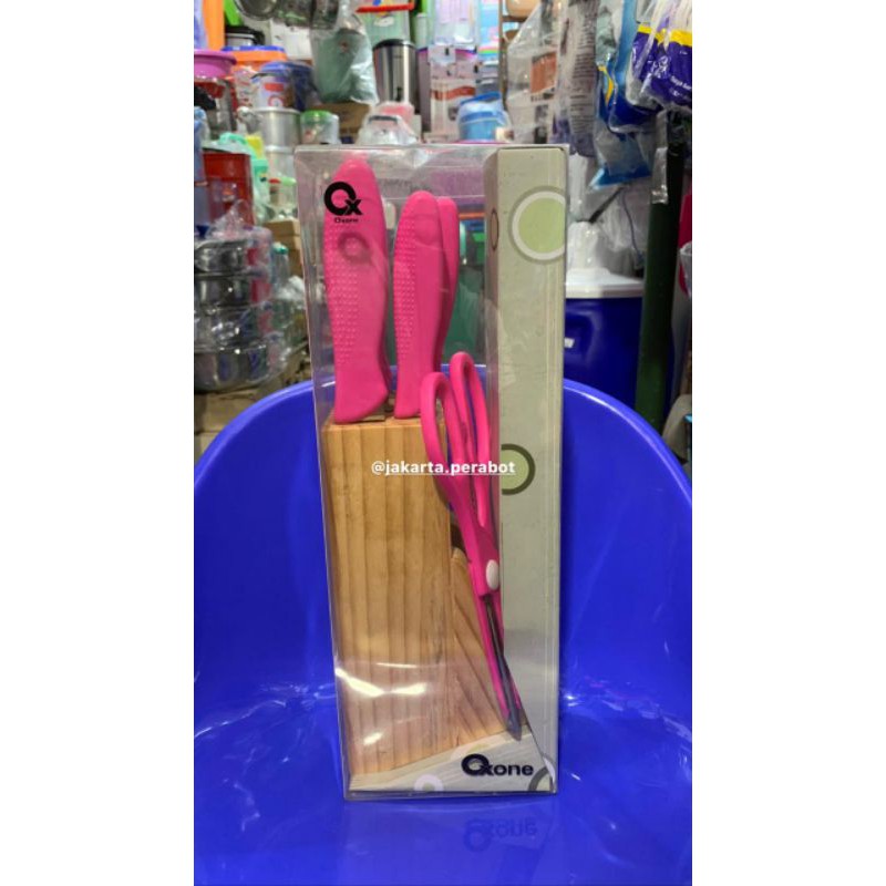 Oxone-Pisau Set / Knife Set / Pisau Dapur / Pisau Set Warna