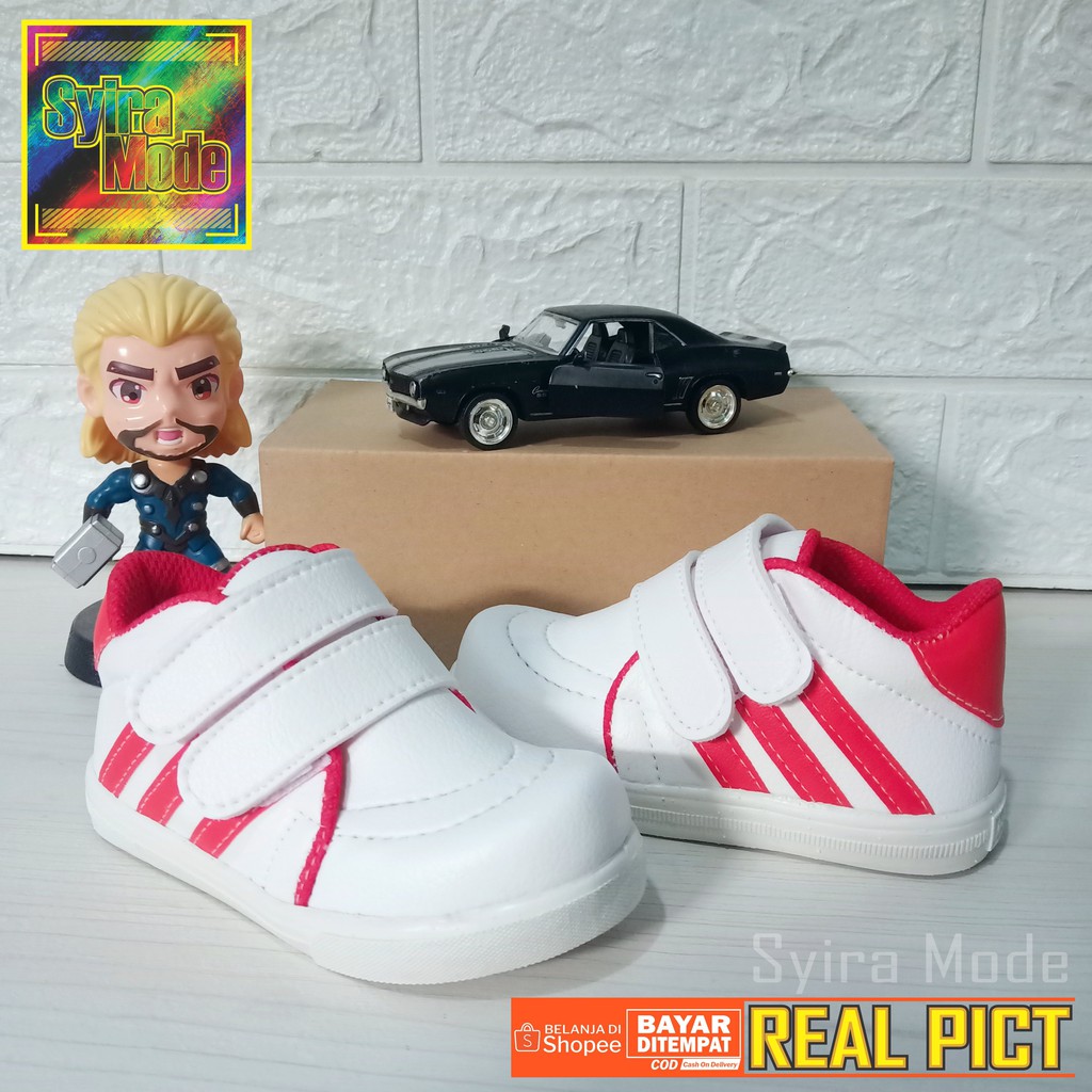 Sepatu Anak Perempuan &amp; Anak Laki-Laki / Sepatu Anak Usia 1 - 3 Tahun / Sneakers Flat-3 Cassual