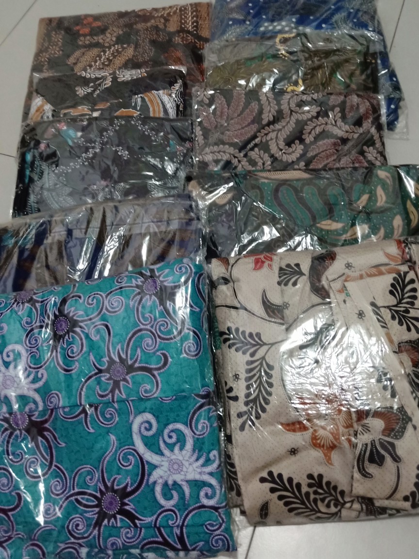 Gamis Batik Manggar Padi Sekar Cantik Kubis Kipas Daun Kupu Nadine Gendis Kawung Motif Terbaru