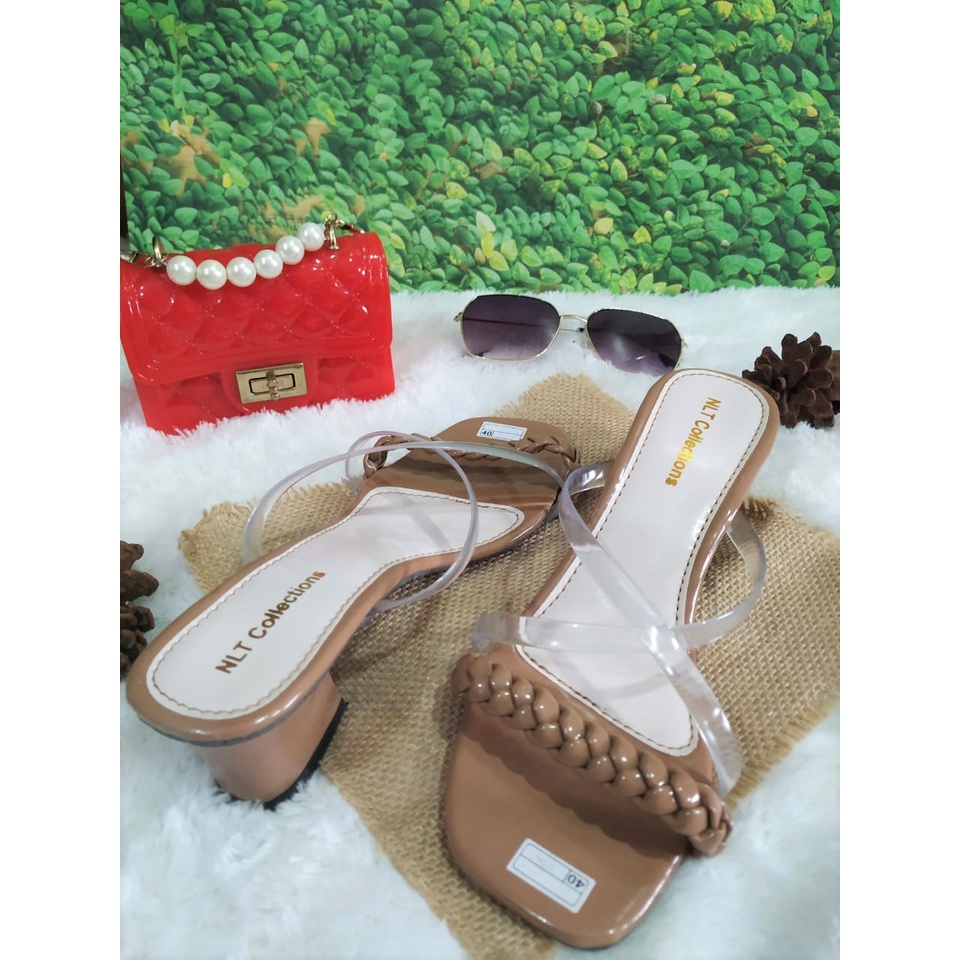NunuLisaTan - HIGH HEELS WANITA TERBARU HEELS JELLY RUBIE