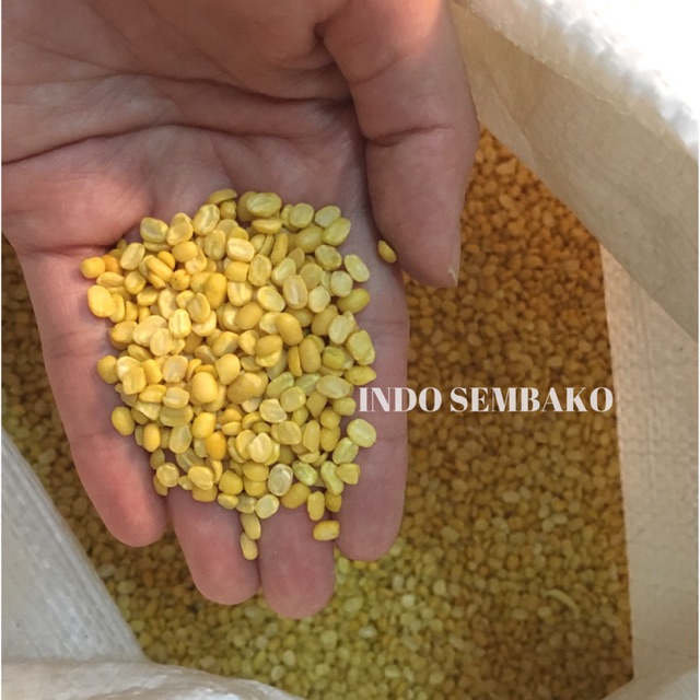 Organic Mung Bean / Kacang Hijau Kupas 500 g / Kacang Ijo Kupas 500 gram