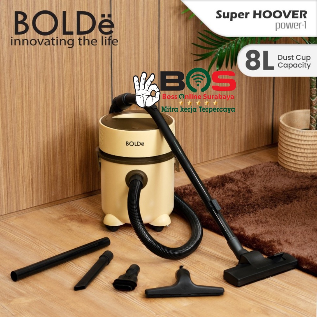 Bolde Super Hoover Power 1 Vacuum Cleaner / Pembersih Debu / Cleaner Heavy Duty Bolde Power One