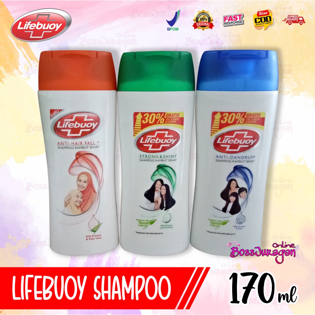 (BOSS) Shampo Lifebuoy 170ml