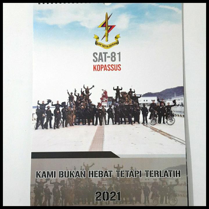 

Kalender Dinding Tahun 2021 Tni Gultor Kopassus