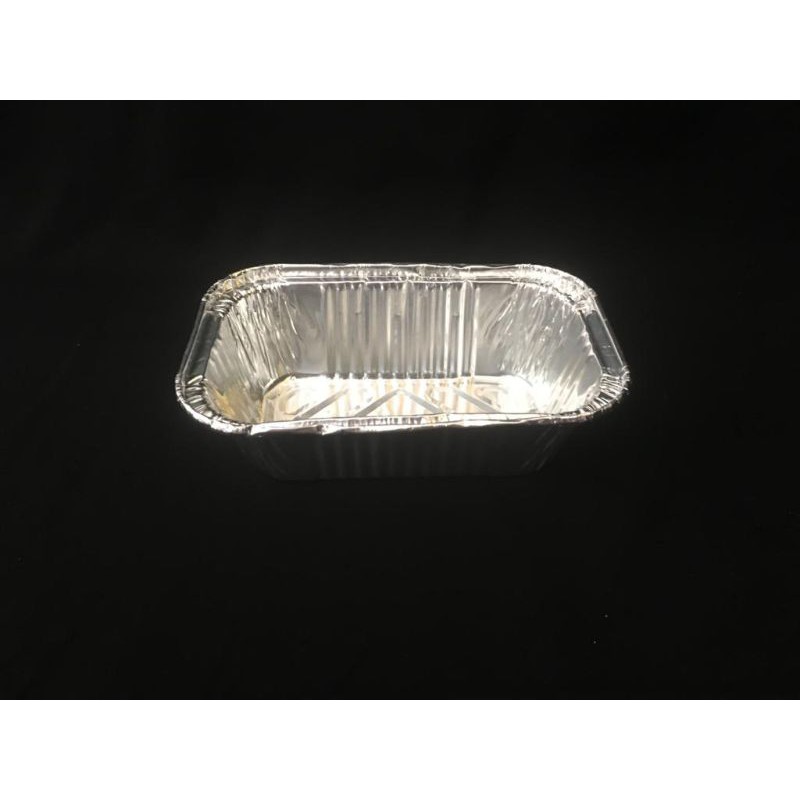 ISI 10 aluminium foil box tempat makan aluminium cup kontainer for food